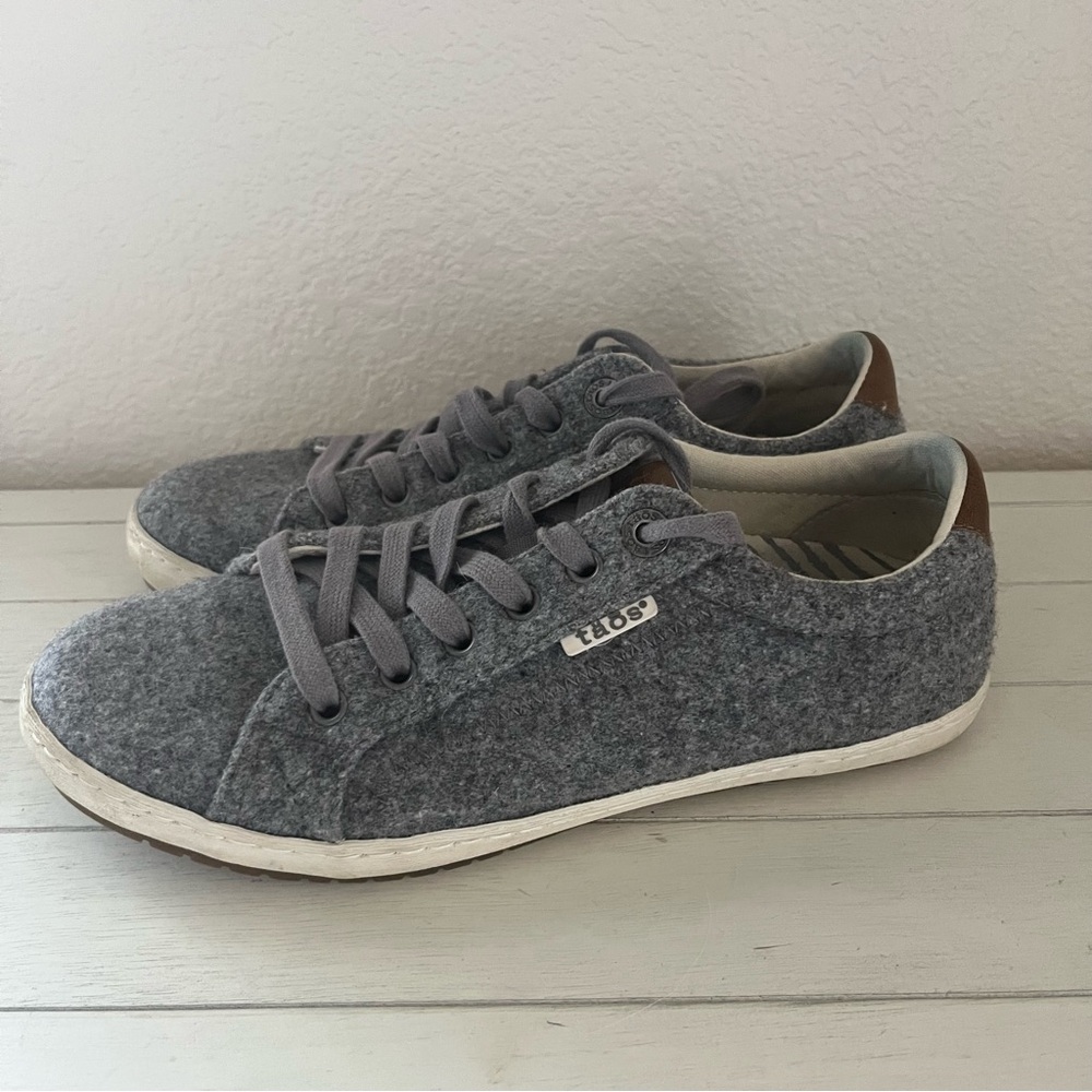 Taos Women’s Star Burst Gray Wool Sneakers Tennis Shoes